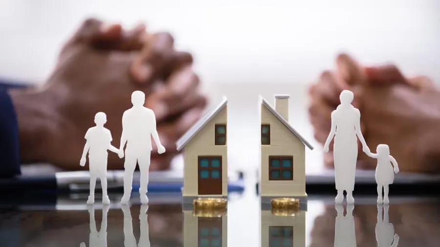 selling property before divorce settlement