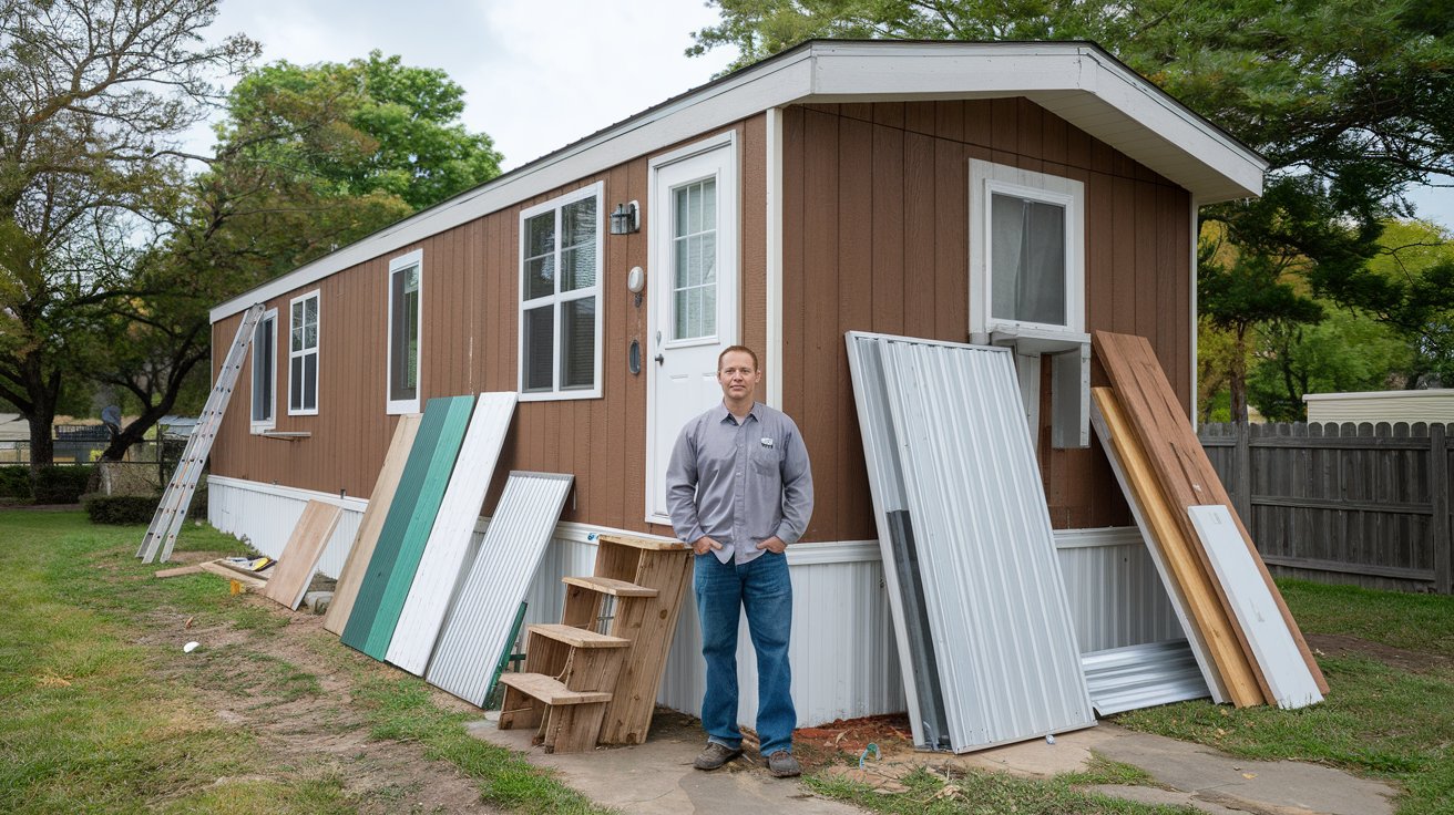 mobile home siding